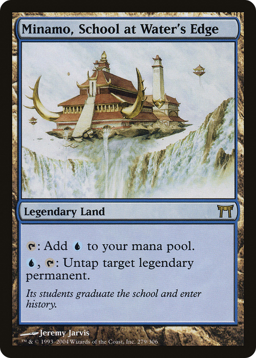 Minamo, School at Water's Edge (CHK-279) - Champions of Kamigawa