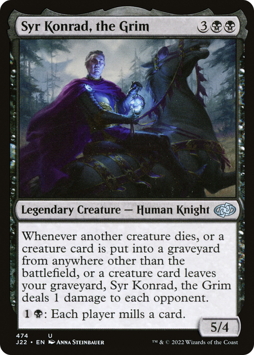 Syr Konrad, the Grim (J22-474) - Jumpstart 2022