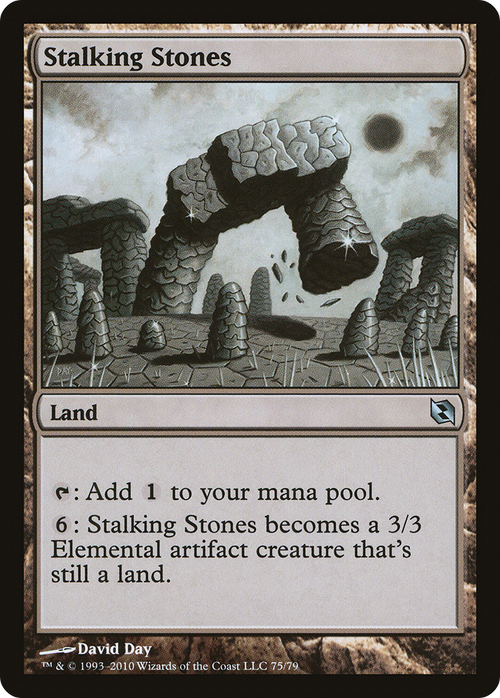 Stalking Stones (DDF-075) - Duel Decks: Elspeth vs. Tezzeret