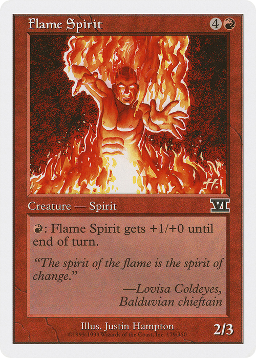 Flame Spirit (6ED-179) - Classic Sixth Edition