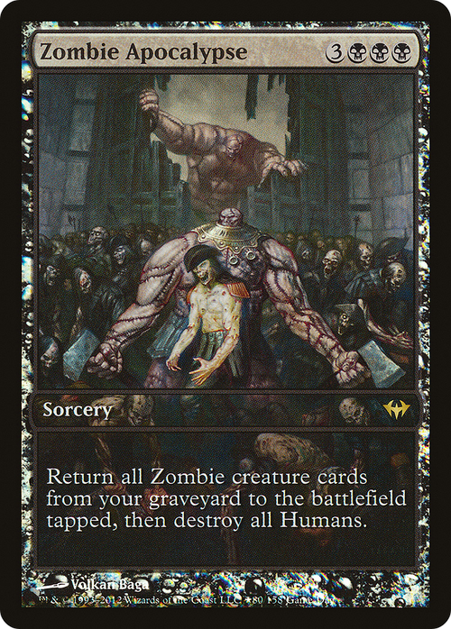 Zombie Apocalypse (GAME-080) - Dark Ascension Promos Foil