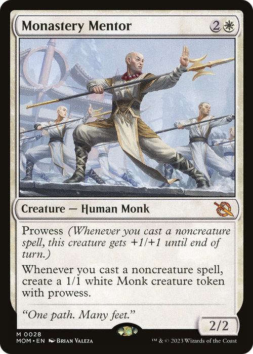 Monastery Mentor (MOM-028) - March of the Machine