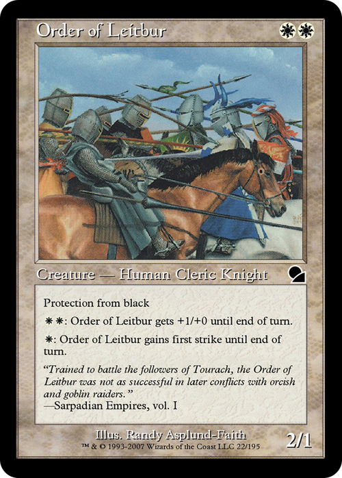 Order of Leitbur (ME1-022) - Masters Edition Foil
