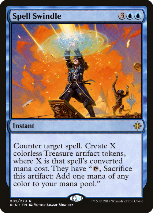 Spell Swindle (PPM20-82P) - Ixalan Promos