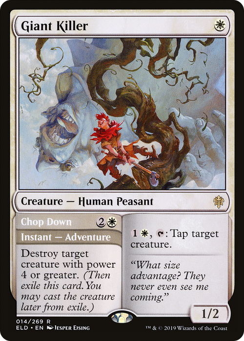 Giant Killer (ELD-014) - Throne of Eldraine