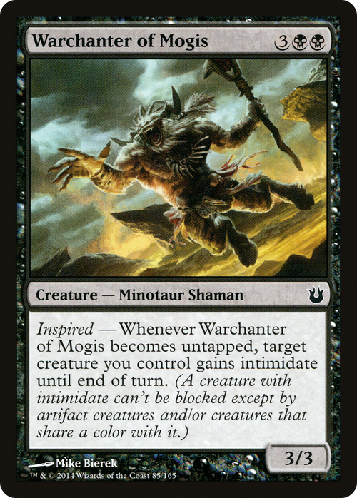 Warchanter of Mogis (BNG-085) - Born of the Gods