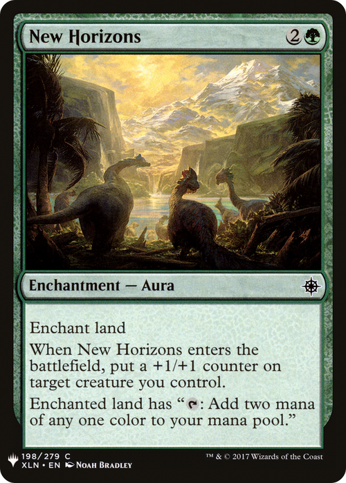 New Horizons (LIST-XLN-198) - The List