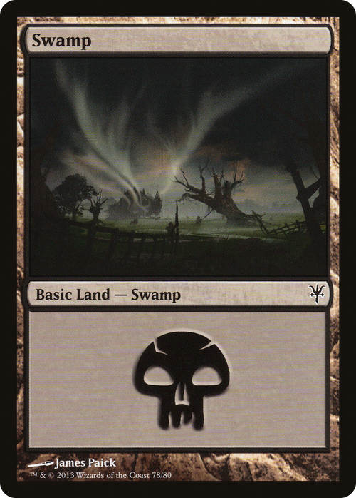 Swamp (78) (DDK-078) - Duel Decks: Sorin vs. Tibalt