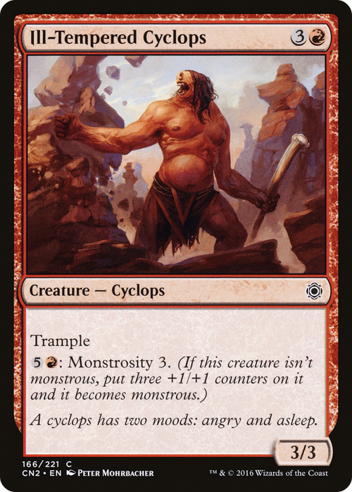 Ill-Tempered Cyclops (CN2-166) - Conspiracy: Take the Crown