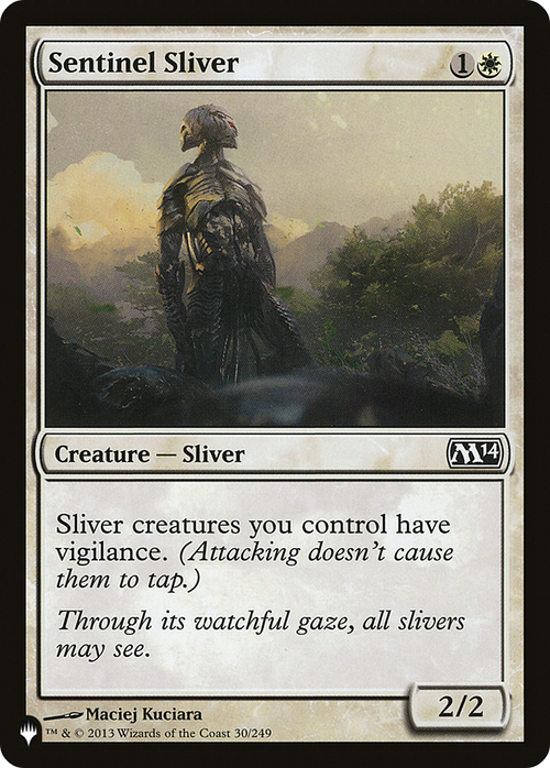 Sentinel Sliver (LIST-30/249) - The List