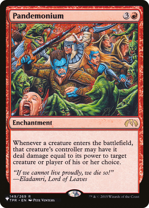 Pandemonium (TPR) (LIST-149/269) - The List