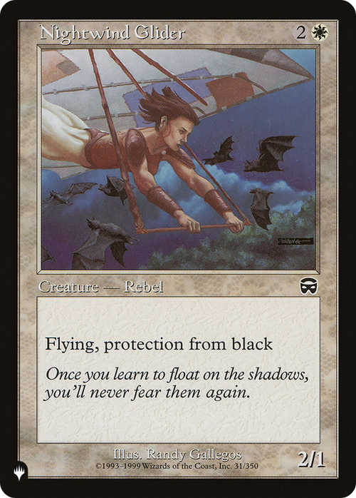 Nightwind Glider (LIST-MMQ-31) - The List