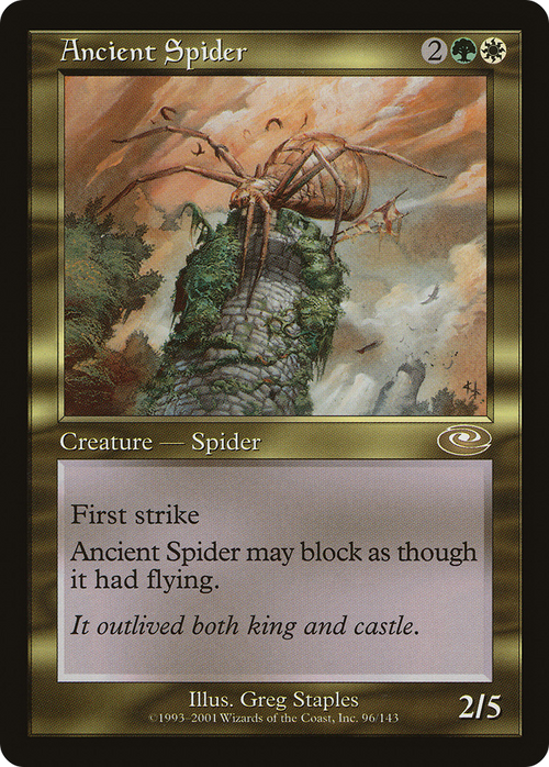 Ancient Spider (PLS-096) - Planeshift