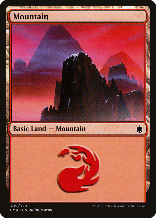 Mountain (305) (CMA-305) - Commander Anthology