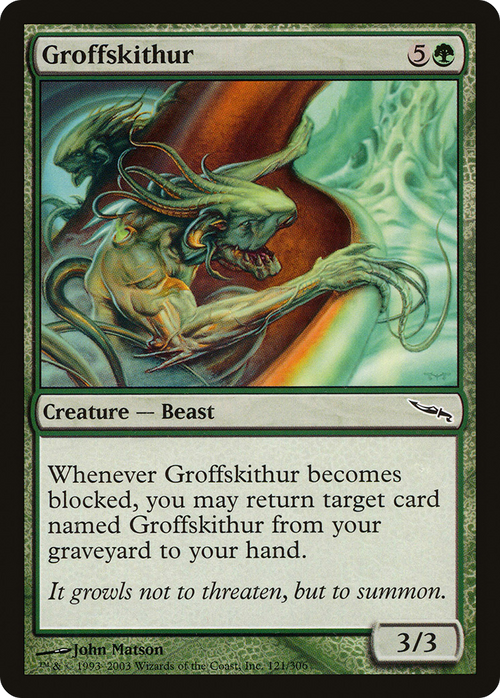 Groffskithur (MRD-121) - Mirrodin