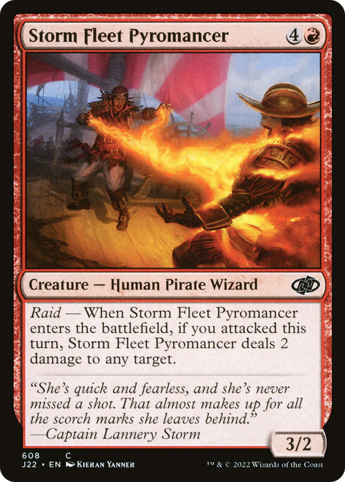 Storm Fleet Pyromancer (J22-608) - Jumpstart 2022