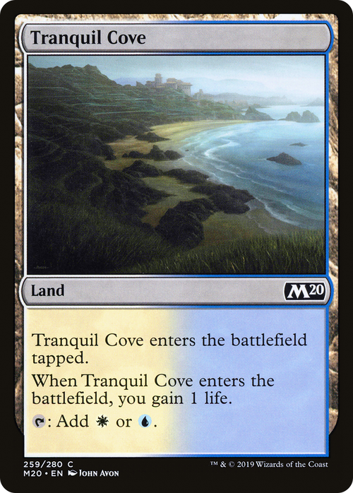 Tranquil Cove (M20-259) - Core Set 2020 Foil