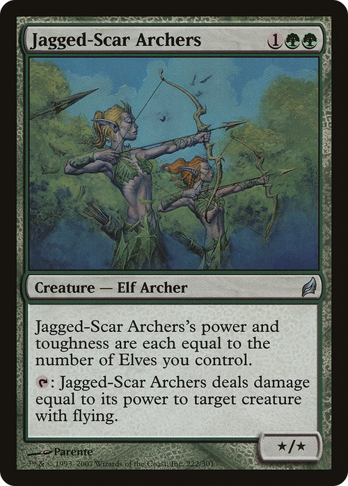 Jagged-Scar Archers (LRW-222) - Lorwyn
