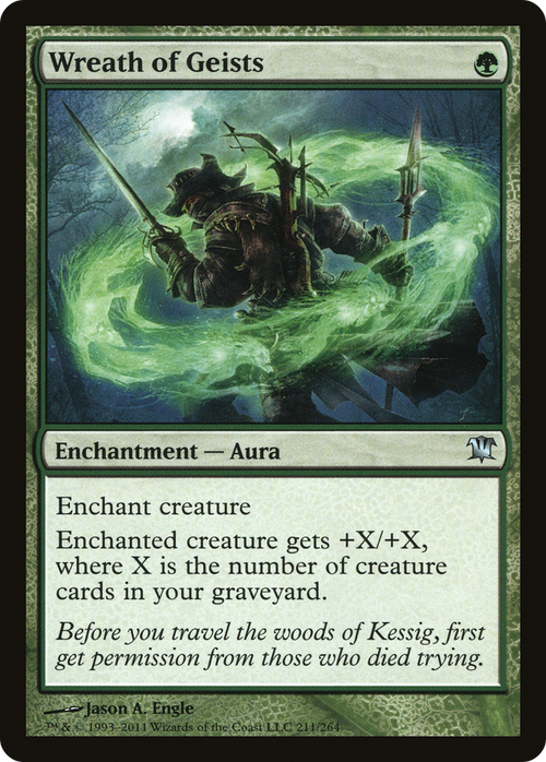 Wreath of Geists (ISD-211) - Innistrad