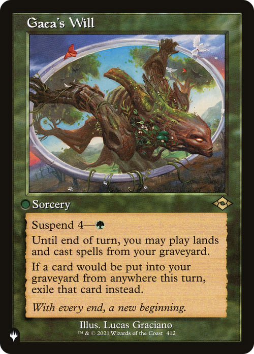 Gaea's Will (LIST-MH2-412) - The List