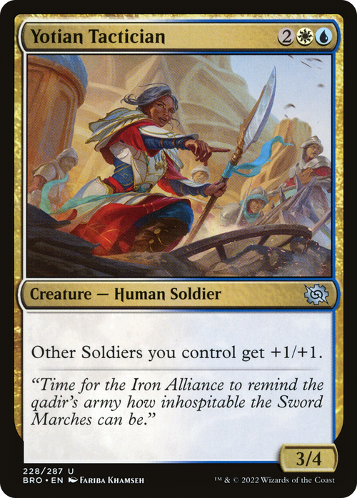 Yotian Tactician (BRO-228) - The Brothers' War