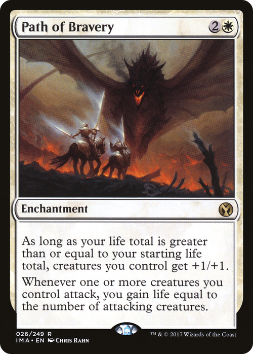 Path of Bravery (IMA-026) - Iconic Masters