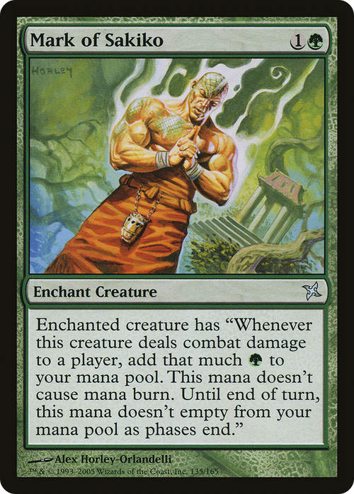 Mark of Sakiko (BOK-135) - Betrayers of Kamigawa Foil