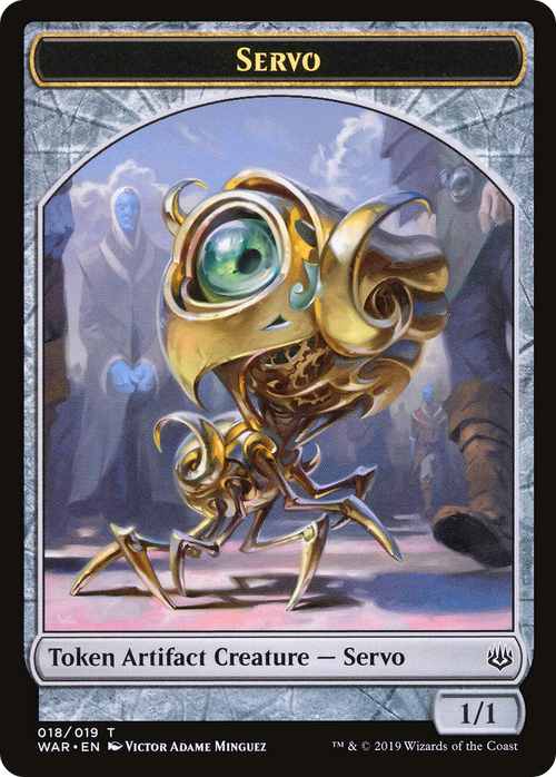 Servo Token (WAR-018) - War of the Spark Tokens