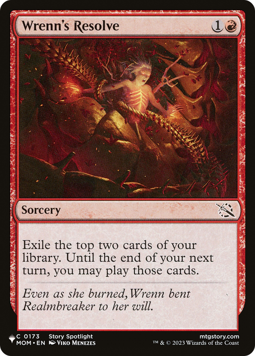 Wrenn's Resolve (LIST-0173) - The List