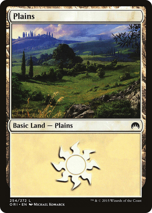 Plains (254) (ORI-254) - Magic Origins