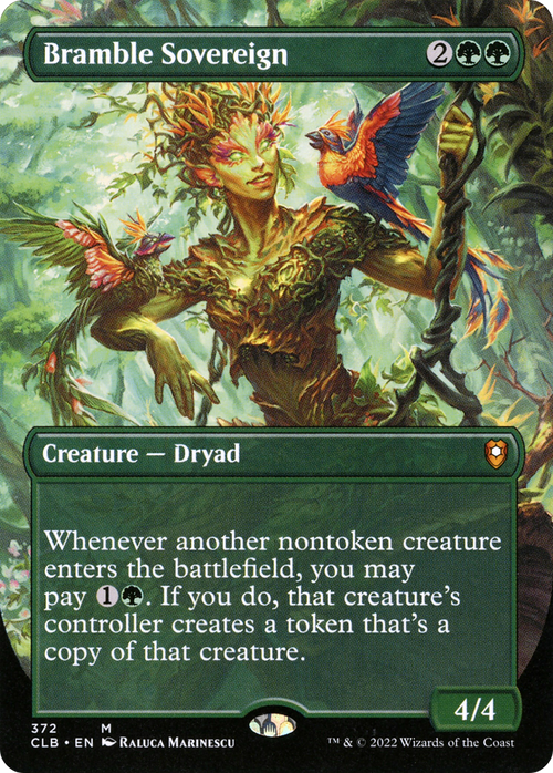 Bramble Sovereign (Borderless) (CLB-372) - Commander Legends: Battle for Baldur's Gate