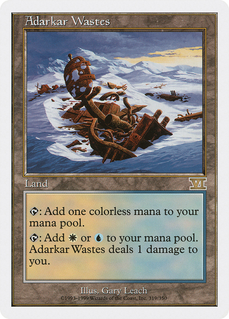 Adarkar Wastes (6ED-319) - Classic Sixth Edition