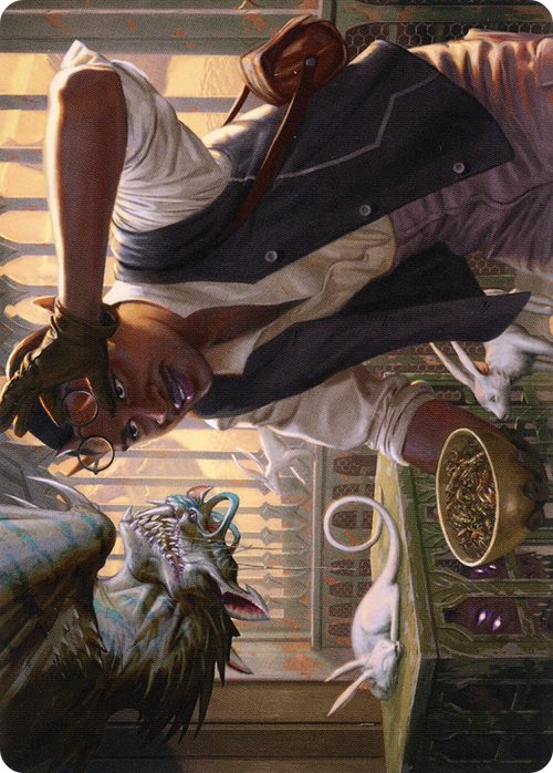 Bennie Bracks, Zoologist // Bennie Bracks, Zoologist (ASNC-049) - New Capenna Art Series (Borderless) Foil