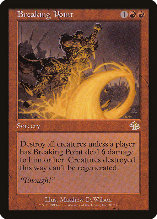 Breaking Point (JUD-081) - Judgment