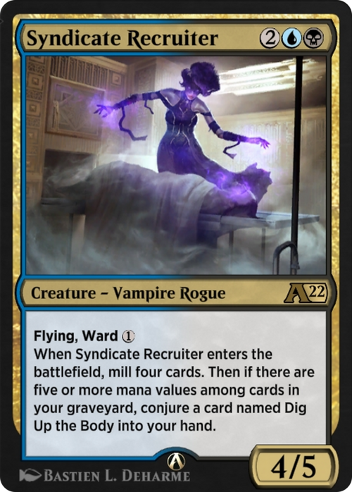 Syndicate Recruiter (YSNC-030) - Alchemy: New Capenna