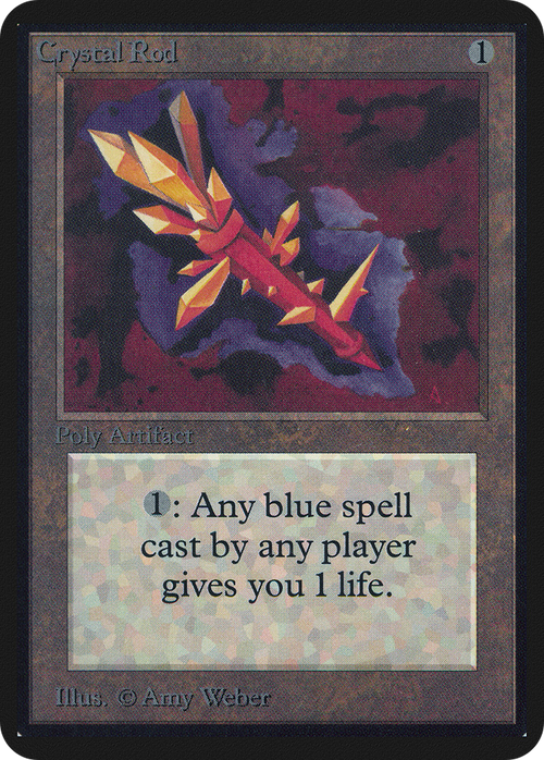 Crystal Rod (LEA-) - Limited Edition Alpha