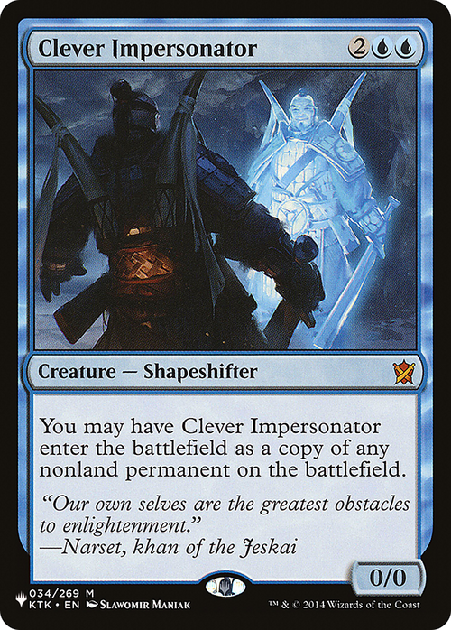 Clever Impersonator (LIST-034/269) - The List