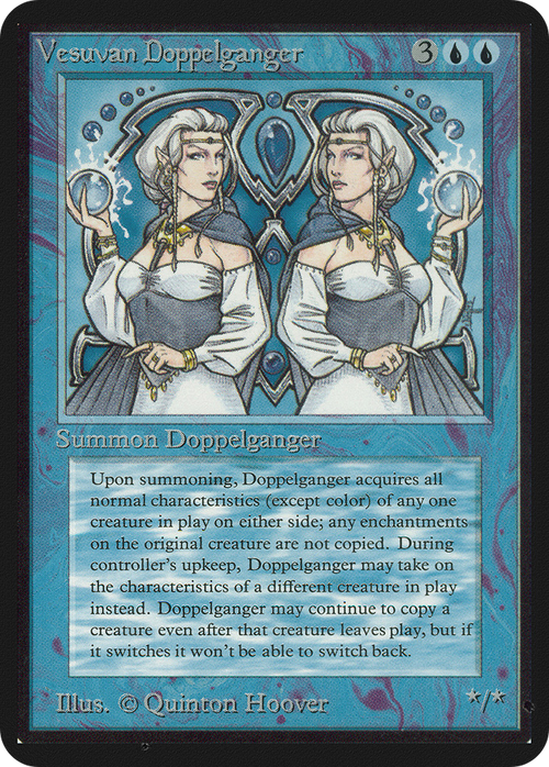 Vesuvan Doppelganger (LEA-) - Limited Edition Alpha