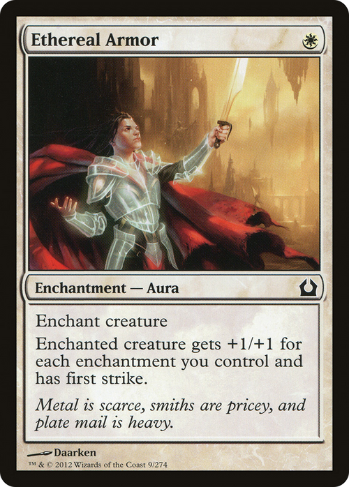 Ethereal Armor (RTR-009) - Return to Ravnica