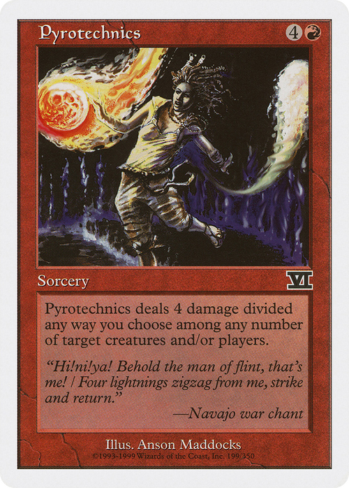 Pyrotechnics (6ED-199) - Classic Sixth Edition