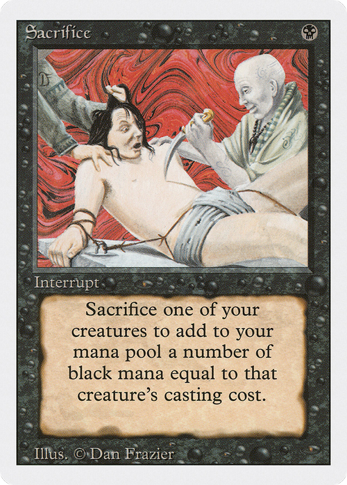 Sacrifice (3ED-) - Revised Edition
