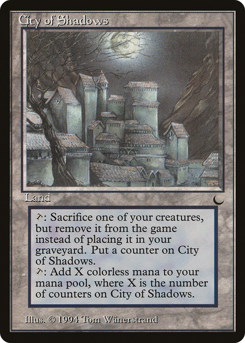 City of Shadows (DRK-) - The Dark