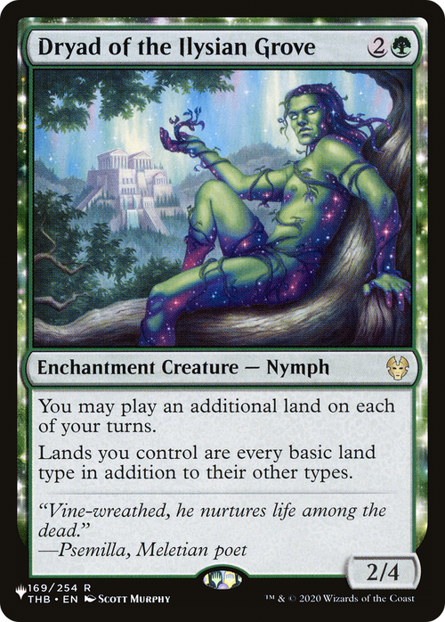Dryad of the Ilysian Grove (LIST-169/254) - The List Reprints: (enchantment)