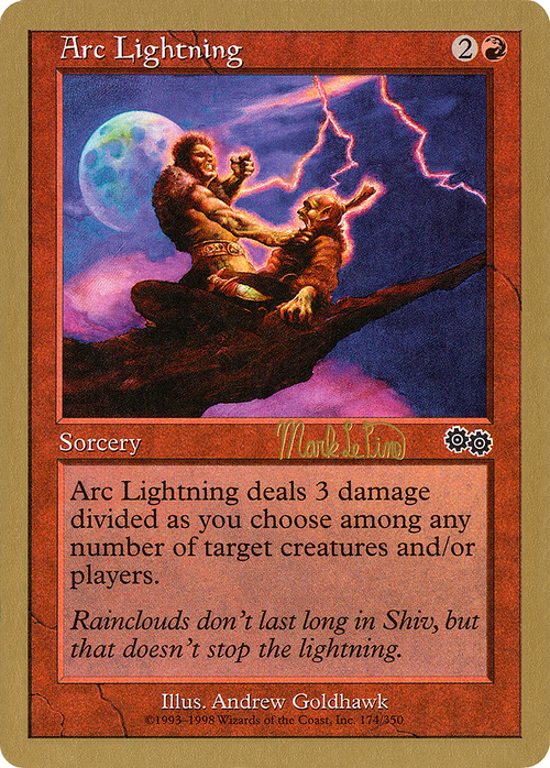 Arc Lightning - 1999 Mark Le Pine (USG) (WCD-) - World Championship Decks 1999