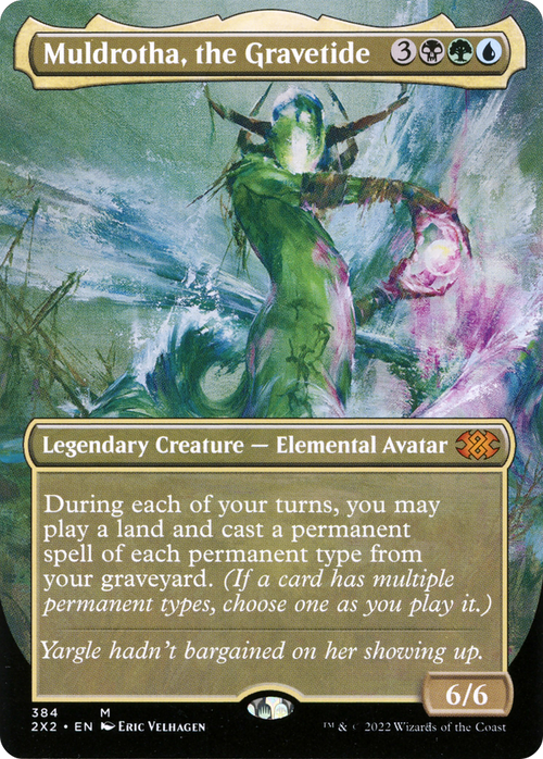Muldrotha, the Gravetide (Borderless) (2X2-384) - Double Masters 2022