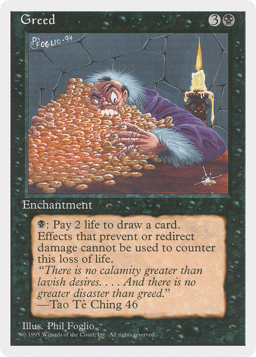 Greed (4ED-) - Fourth Edition