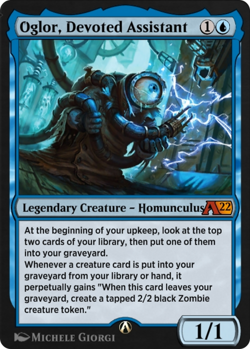 Oglor, Devoted Assistant (Y22-020) - Alchemy: Innistrad