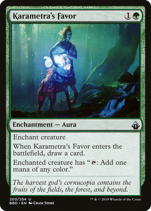 Karametra's Favor (BBD-203) - Battlebond