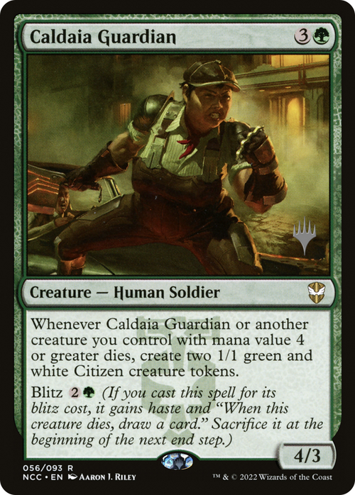 Caldaia Guardian (PPSNC-056) - New Capenna Commander Promos Foil