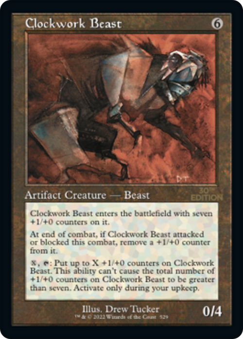 Clockwork Beast (Retro Frame) (30A-529) - 30th Anniversary Edition